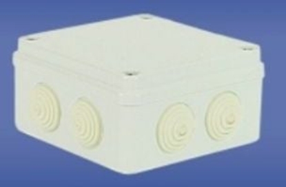 Attēls no Elektro-Plast Puszka hermetyczna natynkowa 108 x 108 x 56mm IP44 biaa PH-1A.3B (28.131)