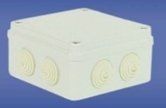 Picture of Elektro-Plast Puszka hermetyczna natynkowa 108 x 108 x 56mm IP44 biaa PH-1A.3B (28.131)