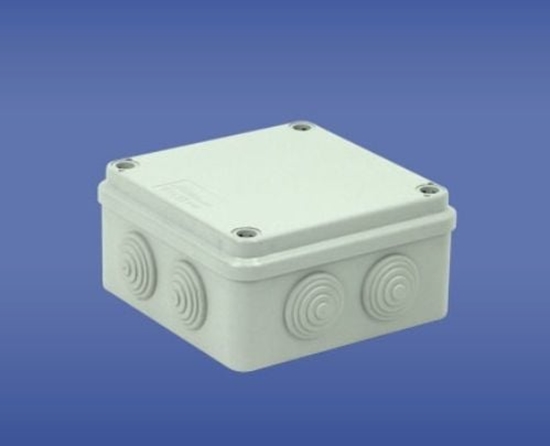 Picture of Elektro-Plast Puszka hermetyczna natynkowa 108x108x56mm IP44 szara PH-1A.3 (28.13)