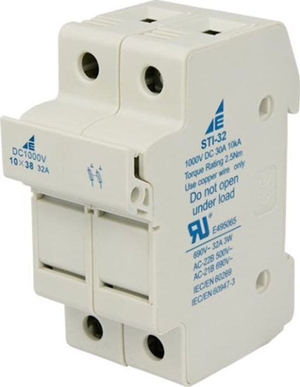 Picture of Elektro-Plast Rozcznik bezpiecznikowy STI/32/2P 10x38 1000VDC 87.750