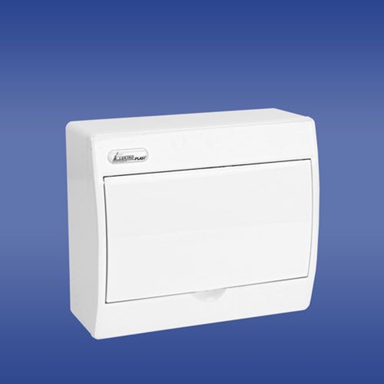 Picture of Elektro-Plast Rozdzielnica moduowa 1x8 natynkowa IP40 RN-8/B Fala N+PE (7.12)