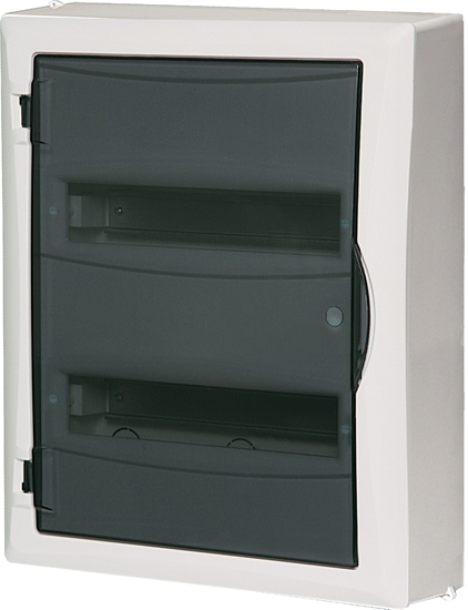 Picture of Elektro-Plast Rozdzielnica moduowa 2 x 12 n/t ECONOMIC BOX RN drzwi transparentne N+PE IP40 (2505-01)