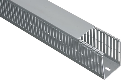 Picture of Elettrocanali Korytko grzebieniowe z pokryw ECS 80x100 szare ECS80100 /2m/