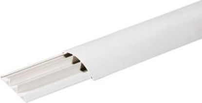 Picture of Elettrocanali Listwa podogowa 50 x 12mm biaa 1m (ECCAP5012B)