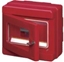 Изображение Elettrocanali Przycisk ppo. - obudowa 1x4 150x170x100 czerwony (EC64004)