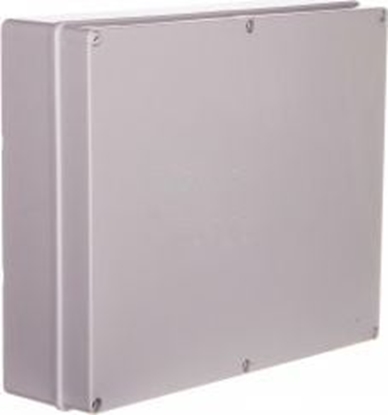 Picture of Elettrocanali Puszka natynkowa samogasnca gadka z pokryw 960 stopni C seria 410A IP56 380 x 300 x 120 szara (EC410C9A)