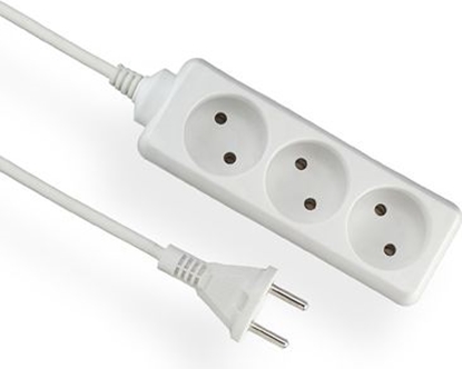 Attēls no Elgotech Przeduacz Economic* 3 gniazda b/u biay 1,5m (EPS-31,5)