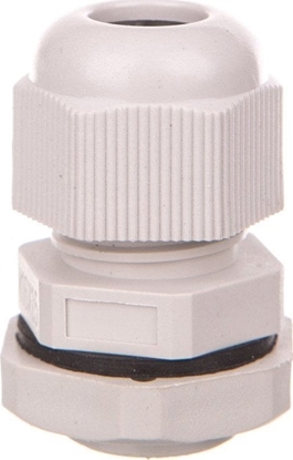 Изображение EM Group Dawnica kablowa M16x1,5 IP68 poliamidowa jasnoszara EM4717M