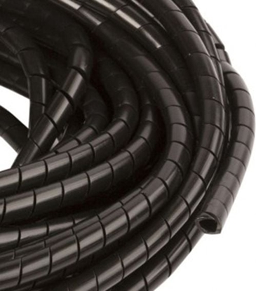 Attēls no EM Group W osonowy spiralny czarny 10mm x 10m (SP9BK)