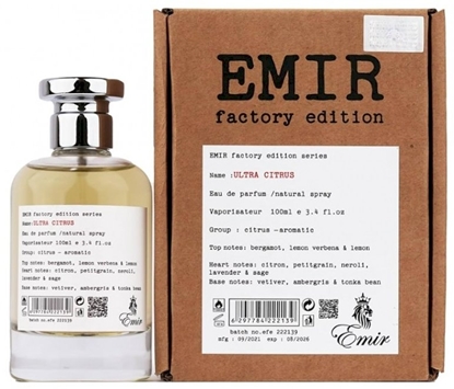 Attēls no Emir Ultra Citrus Factory Edition Perfume EDP 100 ml