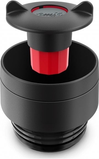 Picture of Emsa TRAVEL MUG Classic thermal mug (petrol/stainless steel, 0.36 liters)