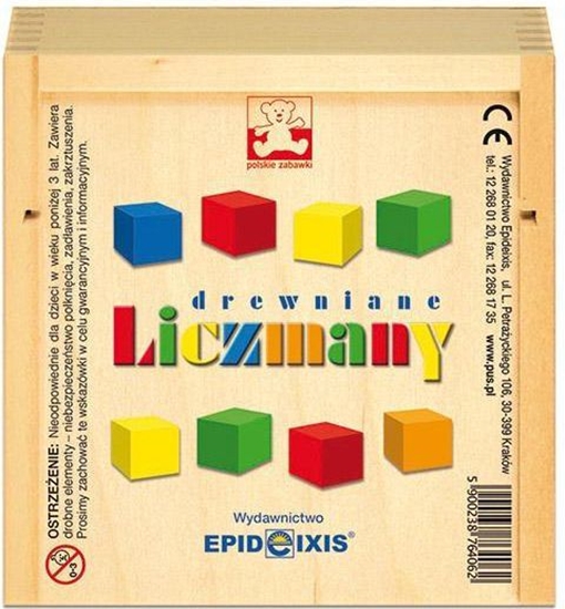 Изображение Epideixis Liczmany drewniane klocki edukacyjne