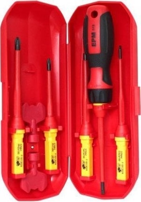 Attēls no EPM ZESTAW WKRÄTAKÃW IZOLOWANYCH VDE 8 SZTUK W KASECIE