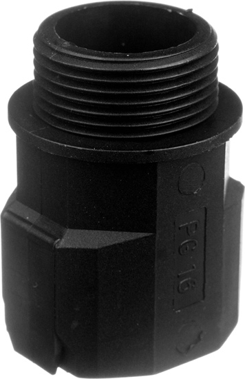 Изображение Ergom Dawnica poliamidowa do rur ochronnych PG16 IP54 czarna FD 16 BK (E03DK-07040101411)