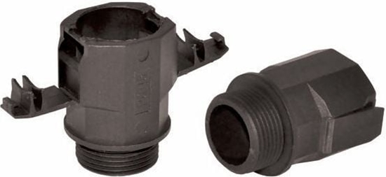 Изображение Ergom Dawnica poliamidowa do rur ochronnych PG29 IP54 czarna FD 29 BK (E03DK-07040101601)