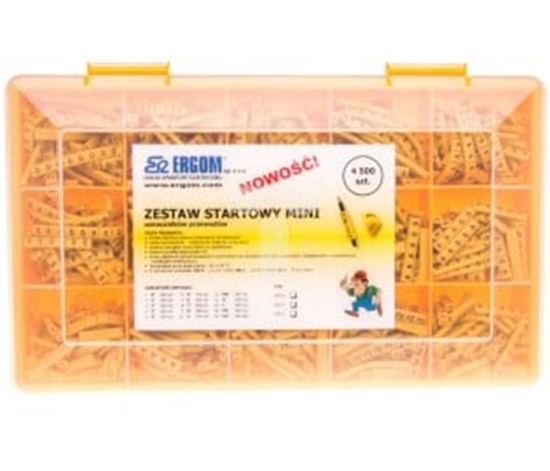 Изображение Ergom Zestaw startowy oznacznik przewodów