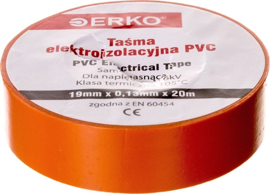 Picture of Erko Tama izolacyjna 19/20 pomaraczowa TPVC_19-20-ORANGE