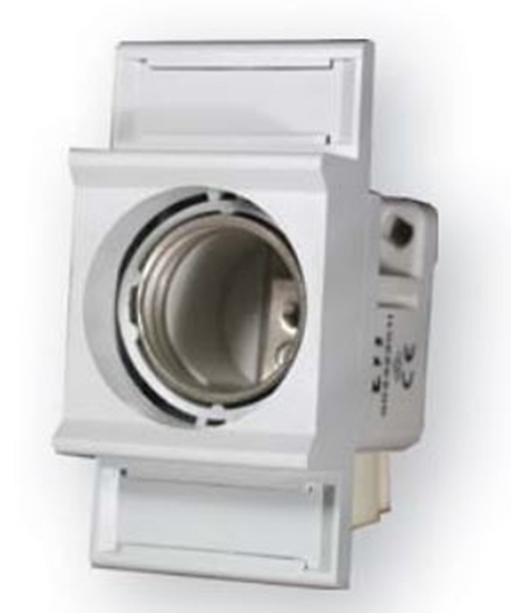 Picture of Eti-Polam Gniazdo bezpiecznikowe EZN 25-ZP na szyn 1P DII 25A 500V 002322016