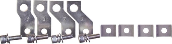 Изображение Eti-Polam Przycze szynowe 4P 400A ETIBREAK ZB2 400/4 /1kpl=4szt./ 004671222