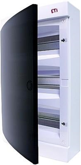 Picture of Eti-Polam Rozdzielnica natynkowa ECT36PT-s 36M IP40 drzwi transparentne 001101070