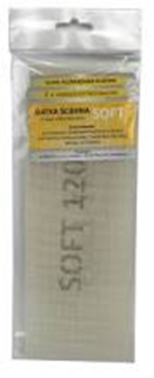 Изображение EUbridge Siatka cierna SOFT 105x280mm granulacja 80 komplet 5szt.