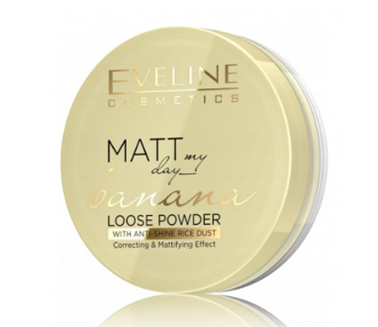 Attēls no Eveline Puder sypki Matt My Day Banana Loose Powder Correcting&Mattifying 6g