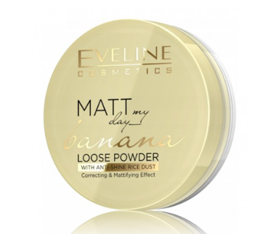 Изображение Eveline Puder sypki Matt My Day Banana Loose Powder Correcting&Mattifying 6g