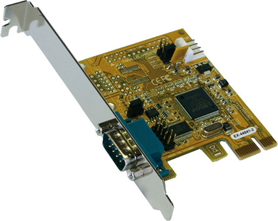 Picture of Exsys EX-44041-2 PCI Express x1 Karte 1x seriell RS-232