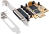Picture of Exsys EX-44384 PCI Express x1 Karte 4x seriell RS-232 (Kabel mit 4x 9pin Stecker)