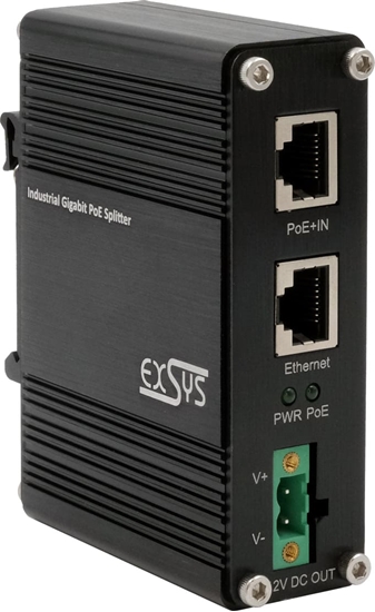 Picture of Exsys EX-60325 10/100/1000 PoE+ Splitter