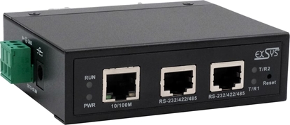 Picture of Exsys EX-61002 Ethernet zu 2 x Seriell RS-232/422/485