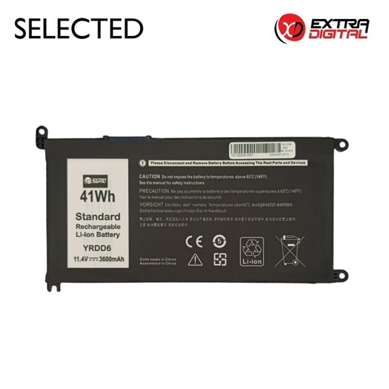 Picture of ExtraDigital YRDD6 Battery for Dell Laptop 3600mAh