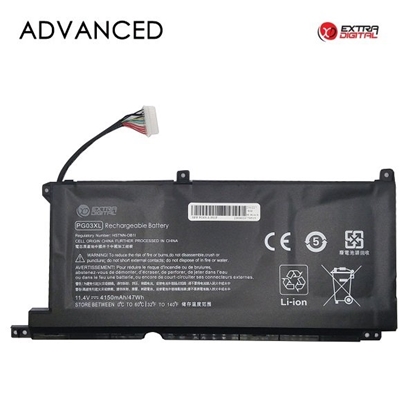 Picture of ExtraDigital PG03XL Battery for HP Laptop 4150mAh