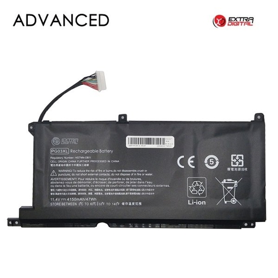 Picture of ExtraDigital PG03XL Battery for HP Laptop 4150mAh