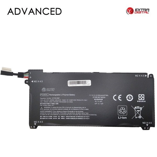 Изображение ExtraDigital PG06XL Battery for HP Laptop 5100mAh