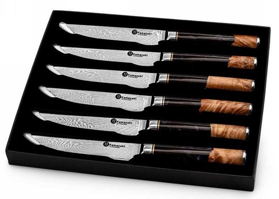 Picture of ExtraLink Damasko plieno peili rinkinys kepsniams Kamazaki KZI110STK