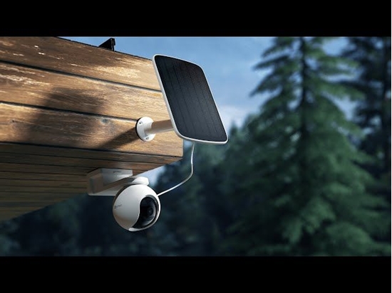 Picture of EZVIZ EB8 Pro 4G & Wi-Fi Smart Home Battery Camera + solar panel ICS-PSP 8