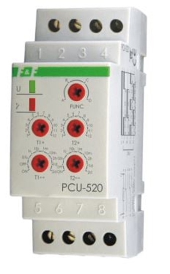 Изображение F&F Przekanik czasowy uniwersalny 230V 2x8A - PCU-520