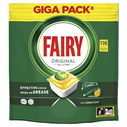 Picture of FAIRY Original trauku mazgāšanas kapsulas, 116 gab.