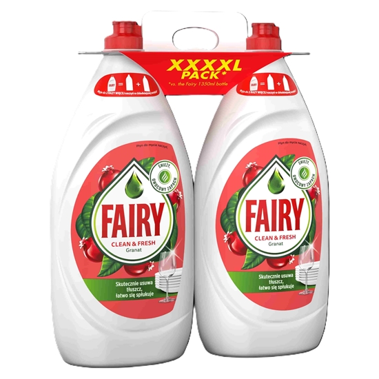Picture of FAIRY Pomegranate trauku mazgāšanas līdzeklis, komplekts, 2x1350ml