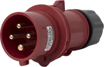 Attēls no FAMATEL Wtyczka przenona 32A 4P 400V czerwona IP44 SpeedPRO 13302