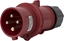 Picture of FAMATEL Wtyczka przenona 32A 4P 400V czerwona IP44 SpeedPRO 13302