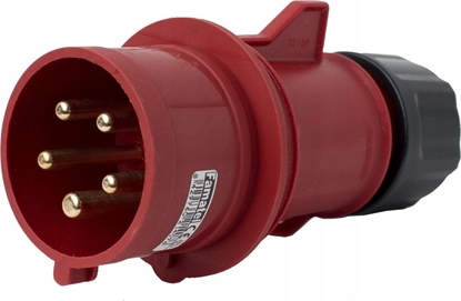 Picture of FAMATEL Wtyczka przenona 32A 5P 400V czerwona IP44 SpeedPRO 13303