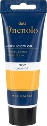 Picture of Farba akrylowa Finenolo 75ml pomaraczowa DELI