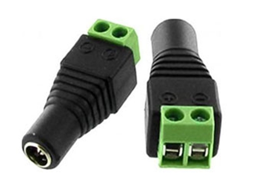 Picture of Female DC jack Connector plug 2.1mmx5.5mmį 10pcs