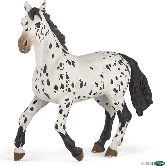 Picture of Figurka Russell Czarny ko rasy Appaloosa Papo (51539)