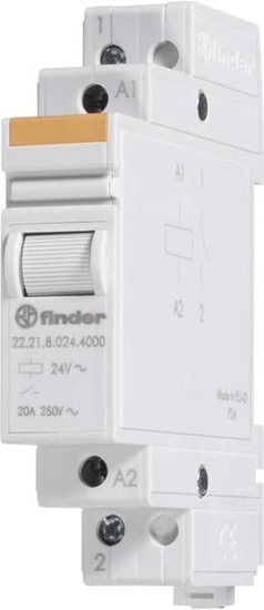 Picture of Finder Przekanik moduowy mocy 1Z 20A 230V AC, styk AgSnO2 (22.21.8.230.4000)