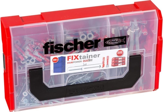 Изображение Fischer Fischer Zestaw koków ze rubami FIXtainer DUOPOWER/DUOTEC, 200 szt.
