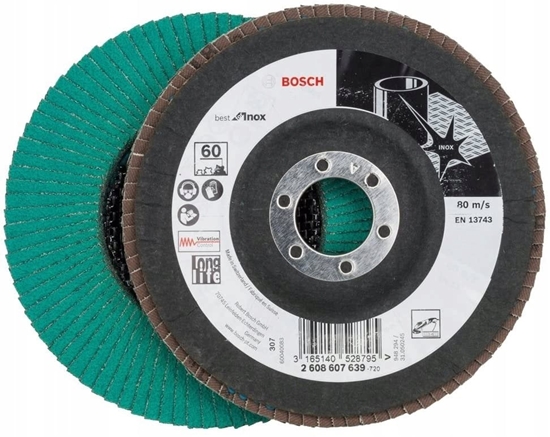 Picture of Bosch Flap Best For Inox 125 X581 G60