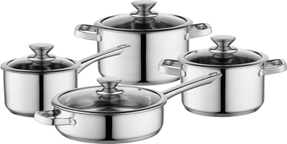 Attēls no Florina Komplet garnków nierdzewnych Florina Dover by Mateusz Gessler 8 elementów
